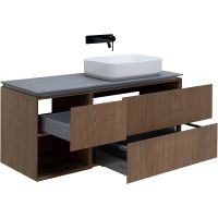 Тумба под раковину Allen Brau Infinity 120 R подвесная Дуб арт-1.21007.NO — фото 5, Тумбы под раковину