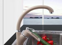 Смеситель для кухни Frap Песочный арт-F4166-9 — фото 6, Смесители для кухни