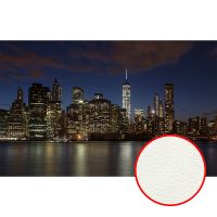 Фреска Ortograf Небоскребы 30454 Фактура флок FLK Флизелин (4,3*2,7) Синий/Черный, Город арт-30454 (флок FLK) — фото 1, Фрески