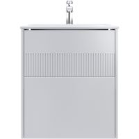 Тумба под раковину AM.PM Func 60 подвесная Белая матовая арт-M8FFUX0602WM — фото 1, Тумбы под раковину