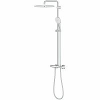Душевая система Grohe Tempesta Cube 250 с термостатом Хром арт-26689001 — фото 4, Душевые стойки
