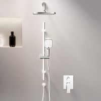 Душевая система Damixa Gala Хром арт-953530000 — фото 9, Встраиваемые душевые комплекты