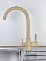 Смеситель для кухни Viko Бежевый арт-V-5114 — фото 2, Смесители для кухни