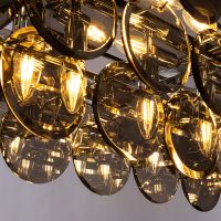 Люстра Divinare Chloe Дымчатая Хром арт-7566/02 SP-13 — фото 5, Люстры