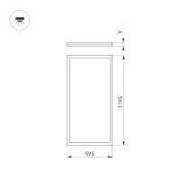 Светодиодная панель Arlight Intenso Белый арт-043580 — фото 2, Точечные светильники