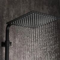 Душевая система Gappo Черный матовый арт-G2417-6 — фото 4, Душевые стойки