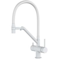 Смеситель для кухни Gappo Белый арт-G4398-88 — фото 1, Смесители для кухни