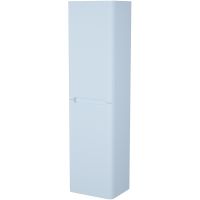 Шкаф пенал Iddis Edifice 40 подвесной Голубой арт-EDI40B0i97 — фото 1, Пеналы для ванной комнаты