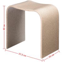 Стульчик для ванной Geralis Песочный арт-T-S — фото 4, Сиденья