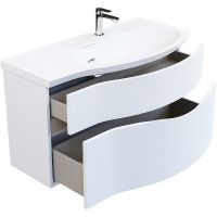 Товар: Тумба под раковину Kerama Marazzi Riva 100 R RV.100Rh\WHT.M подвесная Белая матовая арт-RV.100Rh\WHT.M - фото 4 Тумба под раковину Kerama Marazzi Riva 100 R RV.100Rh\WHT.M подвесная Белая матовая арт-RV.100Rh\WHT.M — фото 4, Тумбы под раковину