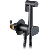 Гигиенический душ со смесителем Viko Черный матовый арт-V-4952 — фото 1, Гигиенические души