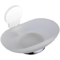 Мыльница Frap F33 Хром арт-F3302 — фото 1, Мыльницы