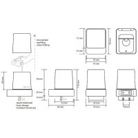 Дозатор для жидкого мыла Bemeta Nero Черный матовый арт-139309310 — фото 2, Дозаторы