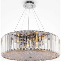 Подвесной светильник Maytoni Modern Recinto Прозрачный Хром арт-MOD080CL-08CH — фото 1, Подвесные светильники