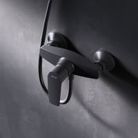 Смеситель для душа AM.PM Gem Черный арт-F90A20022 — фото 2, Смеситель для душа