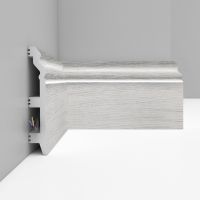 Плинтус Decomaster 2400x120x23 мм арт-D233-84 — фото 2, Плинтуса напольные