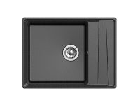 Кухонная мойка GranFest Level GF-ная арт-LV-660L чер — фото 2, Кухонные мойки