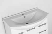 Тумба под раковину Style Line Жасмин 80 Белый глянец арт-ЛС-00000038 — фото 3, Тумбы под раковину