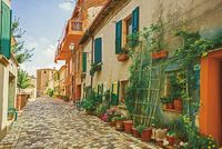 Товар: Фреска Ortograf Городской пейзаж 5119 Фактура флок FLK Флизелин (3*2) Бежевый/Оранжевый/Зеленый, Город/Цветы арт-5119 (флок FLK) - фото 2 Фреска Ortograf Городской пейзаж 5119 Фактура флок FLK Флизелин (3*2) Бежевый/Оранжевый/Зеленый, Город/Цветы арт-5119 (флок FLK) — фото 2, Фрески