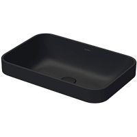 Раковина Duravit Happy D 2 Plus 60 Антрацит матовый арт-2359601300 — фото 1, Раковины встраиваемые сверху