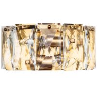 Настенный светильник Divinare Chara Прозрачный Латунь арт-3508/17 AP-2 — фото 1, Бра