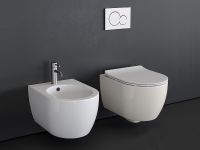 Унитаз Scarabeo подвесной без сиденья арт-5520/CL — фото 2, Подвесные унитазы