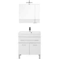 Комплект мебели для ванной Aquanet Верона 75 Белый арт-287659 — фото 2, Комплекты мебели для ванной