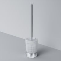 Ершик для унитаза AM.PM Sensation хром/матовое стекло арт-A3033200 — фото 2, Ершики для унитаза