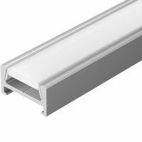 Профиль алюминиевый Arlight накладной для контурной подсветки Серебристый арт-026458 — фото 1, Профили для светодиодных лент