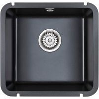 Кухонная мойка Paulmark Unter Черная арт-PM204543-BL — фото 1, Кухонные мойки
