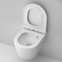 Унитаз AM.PM Func подвесной с сиденьем Микролифт арт-C8F1700SC — фото 9, Подвесные унитазы