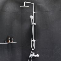 Душевая система AM.PM X-Joy Белый матовый арт-F43885A14 — фото 2, Душевые стойки