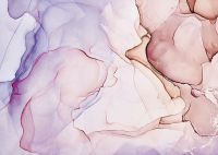 Фреска Ortograf Fluid art 33790 Фактура флок FLK Флизелин (3,8*2,7) Сиреневый/Розовый, Абстракция арт-33790 (флок FLK) — фото 2, Фрески