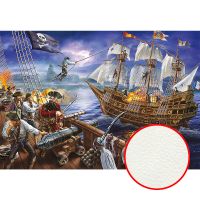 Фреска детская Ortograf Детские 6238 Фактура флок FLK Флизелин (3,9*2,7) Разноцветный, Корабли/Мультимедия арт-6238 (флок FLK) — фото 1, Фрески