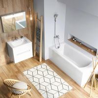 Акриловая ванна Ravak Domino 160x70 без гидромассажа арт-C621000000 — фото 3, Акриловые ванны