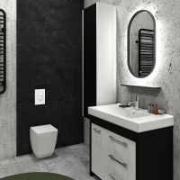 Товар: Зеркало Континент Prime 450х800 с подсветкой Серое с сенсорным выключателем арт-ЗЛП1079 - фото 5 Зеркало Континент Prime 450х800 с подсветкой Серое с сенсорным выключателем арт-ЗЛП1079 — фото 5, Зеркала в ванную комнату