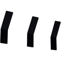 Товар: Комплект крючков Aquanet Магнум Черный матовый арт-336615 - фото 2 Комплект крючков Aquanet Магнум Черный матовый арт-336615 — фото 2, Крючки для полотенец