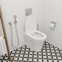 Унитаз Ceruttispa Adige F CT приставной с сиденьем Микролифт арт-8907 — фото 4, Приставные унитазы