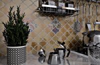 Керамический декор Kerama Marazzi Арабески Майолика орнамент OS\A40\65000 6,5х6,5 см арт-OS\A40\65000 — фото 2, Керамическая плитка