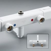 Товар: Душевая система Gappo G91 с термостатом Белая арт-G2491-8 - фото 3 Душевая система Gappo G91 с термостатом Белая арт-G2491-8 — фото 3, Душевые стойки