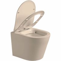 Унитаз Vincea Piatti подвесной Капучино матовый с сиденьем Микролифт арт-VT1-11SMC — фото 4, Подвесные унитазы