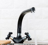 Смеситель для кухни Frap H5408 Черный матовый арт-F5408-7 — фото 7, Смесители для кухни