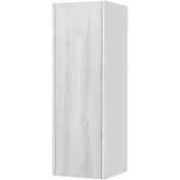 Подвесной шкаф Aquaton Сакура 33 L Ольха наварра Белый глянец арт-1A220803SKW8L — фото 1, Шкафы для ванной