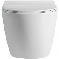 Унитаз Abber Bequem подвесной с сиденьем Микролифт арт-AC1105P — фото 3, Подвесные унитазы