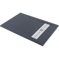 Душевой поддон из искусственного камня Aquanet Delight 160x80 Черный арт-258900 — фото 1, Душевые поддоны из искусственного камня