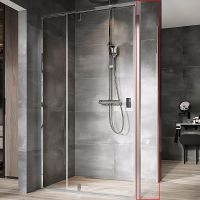 Душевая стенка Ravak Nexty NPS-90 профиль Хром стекло Transparent арт-90O70C00Z1 — фото 1, Боковые стенки