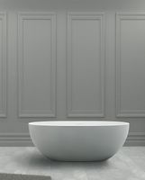 Ванна из искусственного камня Abber Stein 170x75 без гидромассажа арт-AS9624-1.7 — фото 3, Ванны из искусственного камня