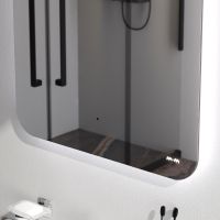 Зеркало AM.PM X-Joy 60 с подсветкой с ИК-сенсорным выключателем арт-M85MOX10601S1 — фото 5, Зеркала в ванную комнату