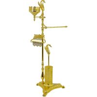 Напольная стойка Migliore Luxor Золото арт-26147 — фото 1, Стойки - набор держателей