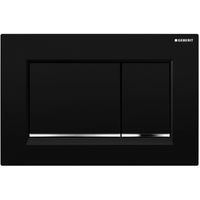 Клавиша смыва Geberit Sigma 30 Черный/хром арт-115.883.KM.1 — фото 1, Кнопки смыва